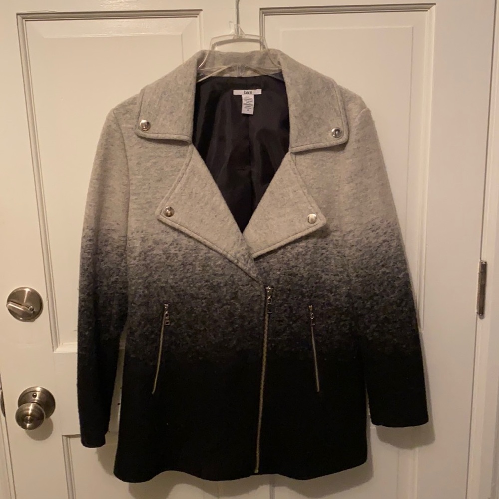 Bar III ombre wool coat
